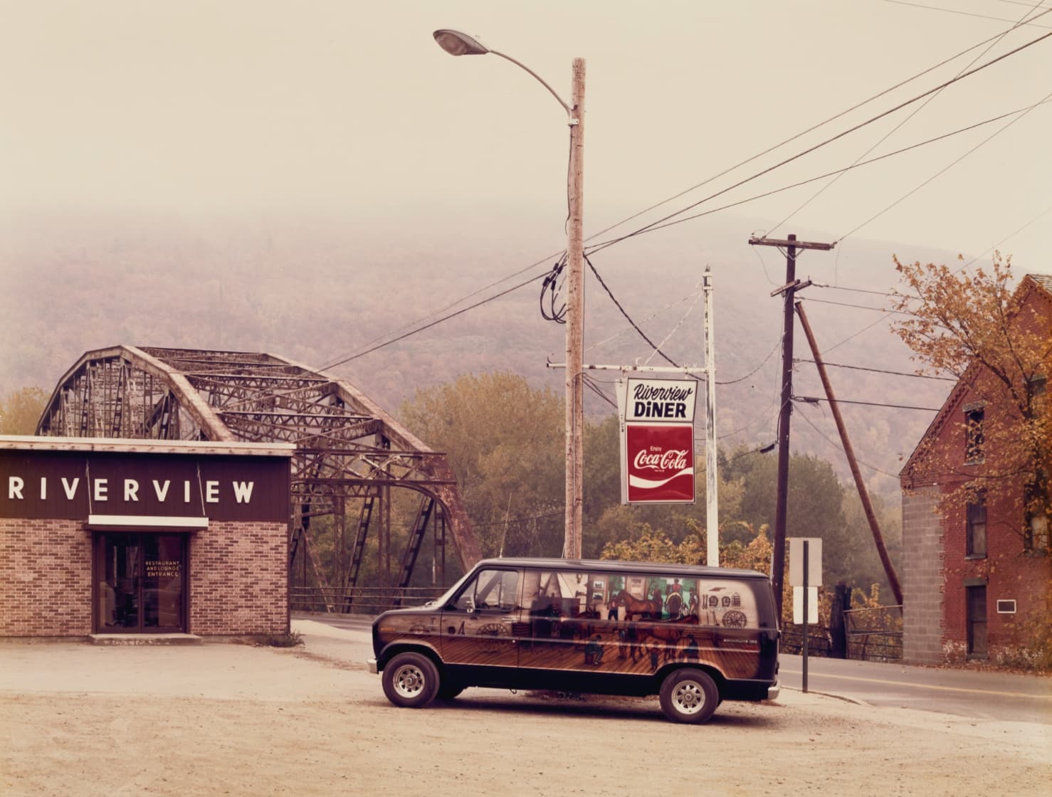 Riverview Restaurant And Lounge Entrance Riverview Diner CocaCola